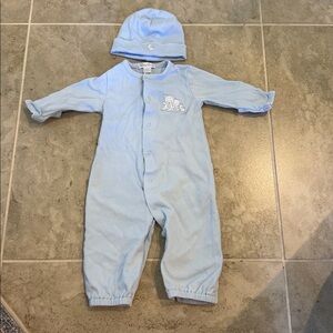 Kissy Kissy Blue Baby Outfit